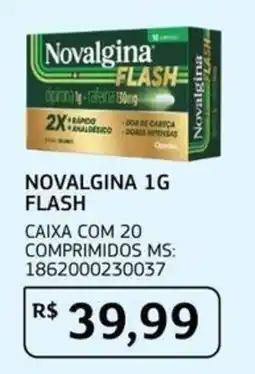 Assaí Atacadista Novalgina 1g flash oferta