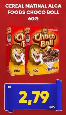Tatico Cereal matinal alca foods choco boll oferta