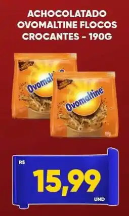 Tatico Achocolatado ovomaltine flocos crocantes oferta