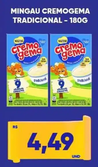 Tatico Mingau cremogema tradicional oferta