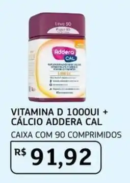 Assaí Atacadista vitamina d 1000ui + cálcio addera cal oferta
