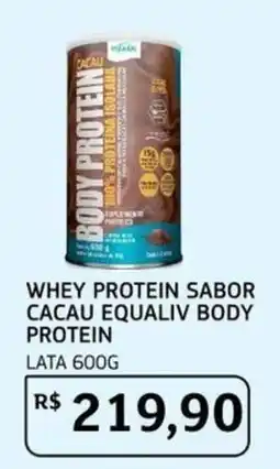 Assaí Atacadista Whey protein sabor cacao equaliv body protein oferta