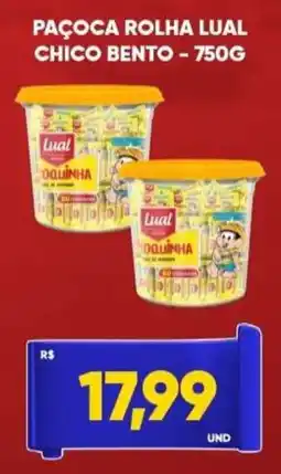 Tatico Paçoca rolha lual chico bento oferta