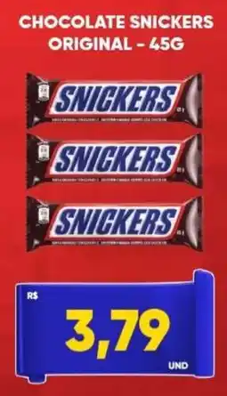 Tatico chocolate snickers original oferta