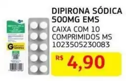 Assaí Atacadista dipirona sódica 500mg ems oferta
