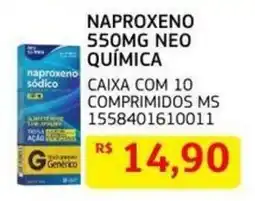 Assaí Atacadista naproxeno 550mg neo química oferta