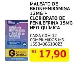 Assaí Atacadista Maleato de bronfeniramina + cloridrato de fenilefrina oferta