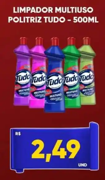 Tatico Limpador multiuso politriz tudo oferta