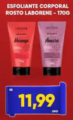 Tatico esfoliante corporal rosto laborene oferta