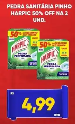 Tatico Pedra sanitária pinho harpic oferta