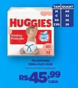 DB Supermercados Huggies módima proteção oferta