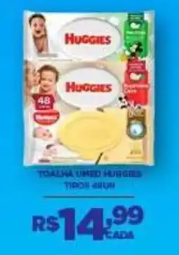 DB Supermercados toalha umed huggies tipos 48un oferta