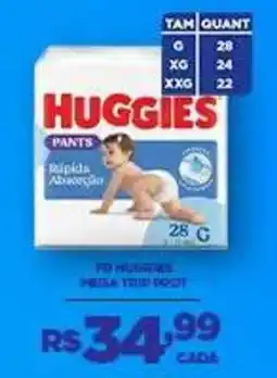 DB Supermercados Huggies pants oferta