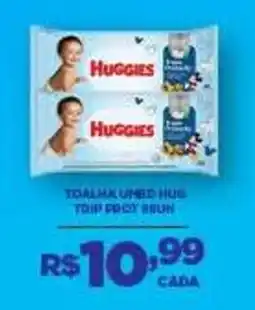DB Supermercados toalha umed huggies trip prot brun oferta