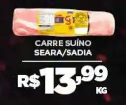 DB Supermercados Carre suíno seara/sadia oferta