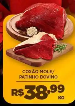 DB Supermercados Coxão mole/ patinho bovino oferta