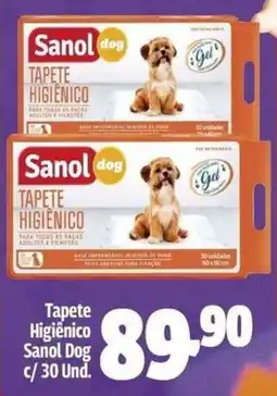 Paraná Supermercados Tapete Higiênico Sanol Dog oferta