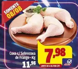 Paraná Supermercados Coxa c/ Sobrecoxa de Frango oferta