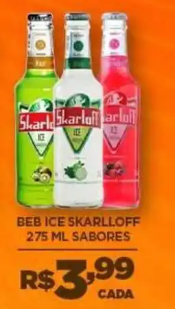 DB Supermercados Beb ice skarloff sabores oferta
