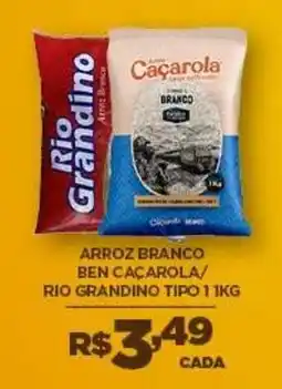 DB Supermercados Arroz branco ben caçarola/ rio grandino tipo 1 oferta
