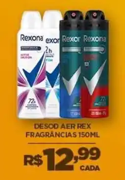 DB Supermercados desod aer rex fragrâncias oferta