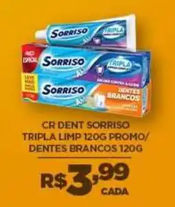 DB Supermercados Cr dent sorriso tripla limp dentes brancos oferta