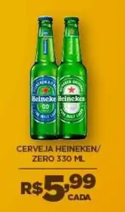 DB Supermercados Cerveja heineken/ zero oferta