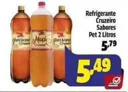Paraná Supermercados Refrigerante Cruzeiro Sabores oferta