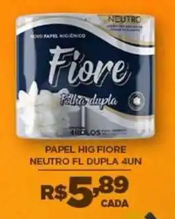 DB Supermercados Papel hig fiore neutro fl dupla oferta