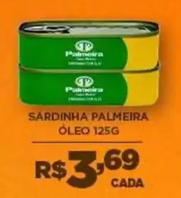 DB Supermercados Sardinha palmeira óleo oferta