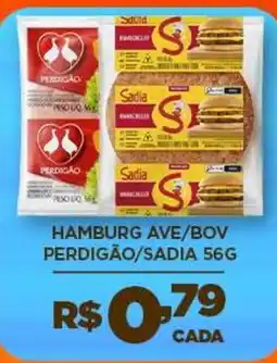 DB Supermercados Hamburg ave/bov perdigão/sadia 56g oferta