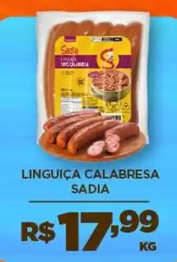 DB Supermercados Linguiça calabresa sadia oferta