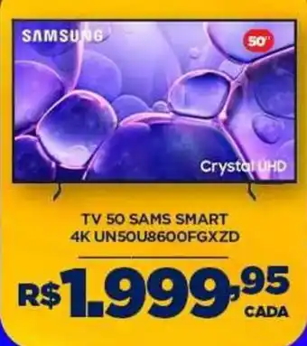 DB Supermercados tv 50 sams smart oferta