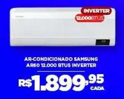 DB Supermercados Ar-condicionado samsung ar60 12.000 btus inverter oferta