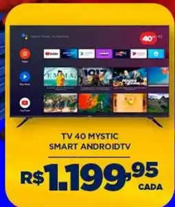 DB Supermercados tv 40 mystic smart androidtv oferta