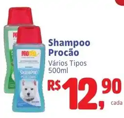 Camiño supermercados Shampoo Procaão Vários Tipos oferta
