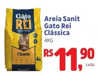 Areia Sanit Gato Rei Clássica