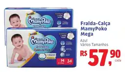 Camiño supermercados Fralda-Calça MamyPoko Mega oferta
