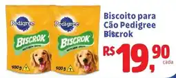 Camiño supermercados Biscoito para Cão Pedigree Biscrok oferta
