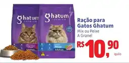 Camiño supermercados Ração para Gatos Ghatum Mix ou Peixe oferta