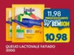 Rancho Bom Supermercados Queijo lactovale fatiado oferta