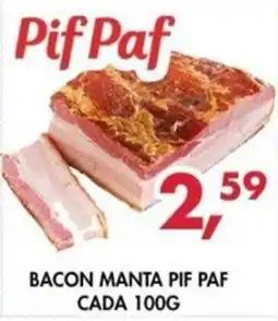 Barbosão Extra Supermercados Bacon manta pif paf oferta