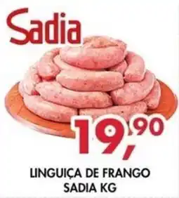 Barbosão Extra Supermercados Linguiça de frango sadia oferta