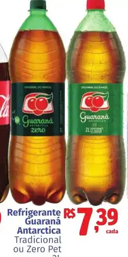Camiño supermercados Refrigerante Guaraná Antarctica Tradicional ou Zero Pet oferta