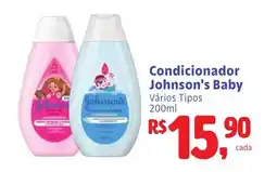 Camiño supermercados Condicionador Johnson's Baby Vários Tipos oferta