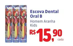 Camiño supermercados Escova Dental Oral B Homem Aranha Kids oferta