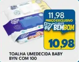 Rancho Bom Supermercados toalha umedecida baby byn oferta