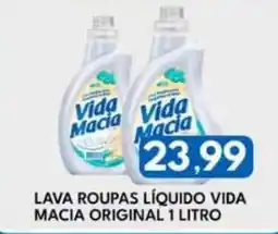 Rancho Bom Supermercados Lava roupas líquido vida macia original oferta