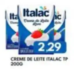 Rancho Bom Supermercados Creme de leite italac tp oferta