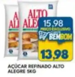 Rancho Bom Supermercados açúcar refinado alto alegre oferta